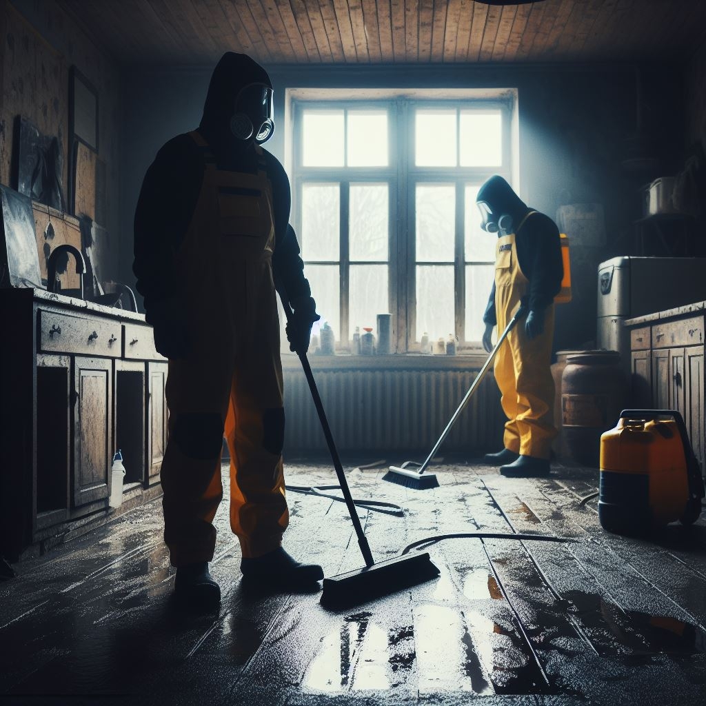 Limpieza profunda post suicidio en Martorelles