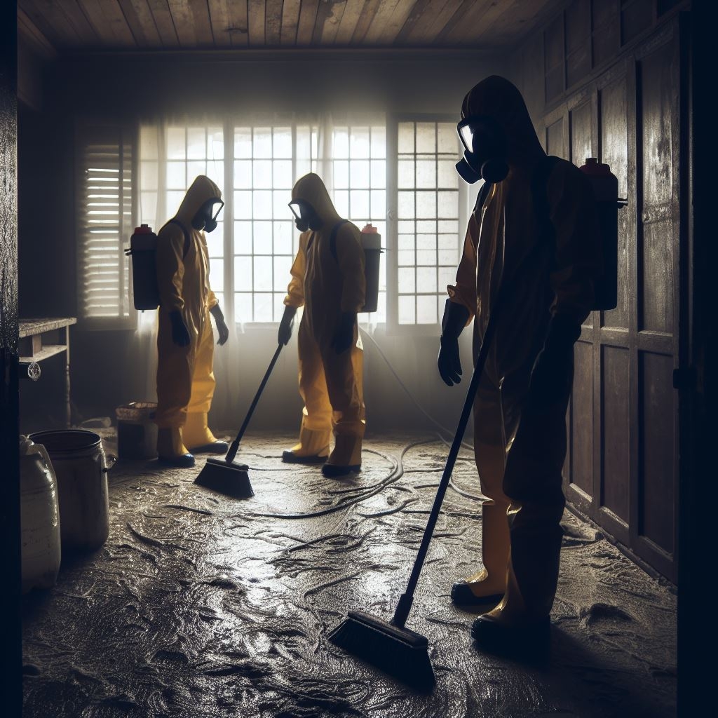 Servicios de limpieza forense en Sant Pere de Vilamajor